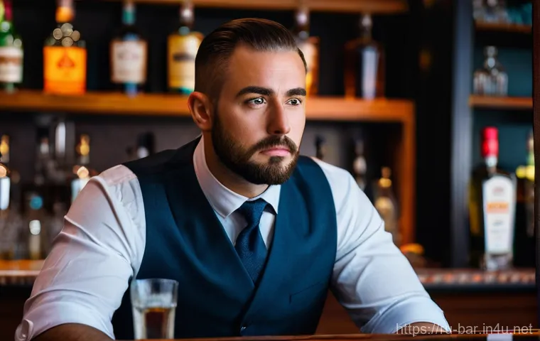 바텐더 이직 성공 사례 - Here are three image generation prompts in English, carefully crafted to meet your requirements: